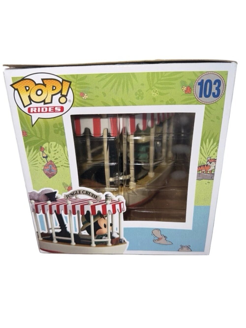 The Jungle Cruise - Mickey Mouse 103 FUNKO POP VINYL NEW IN MINT BOX - Picture 6 of 9